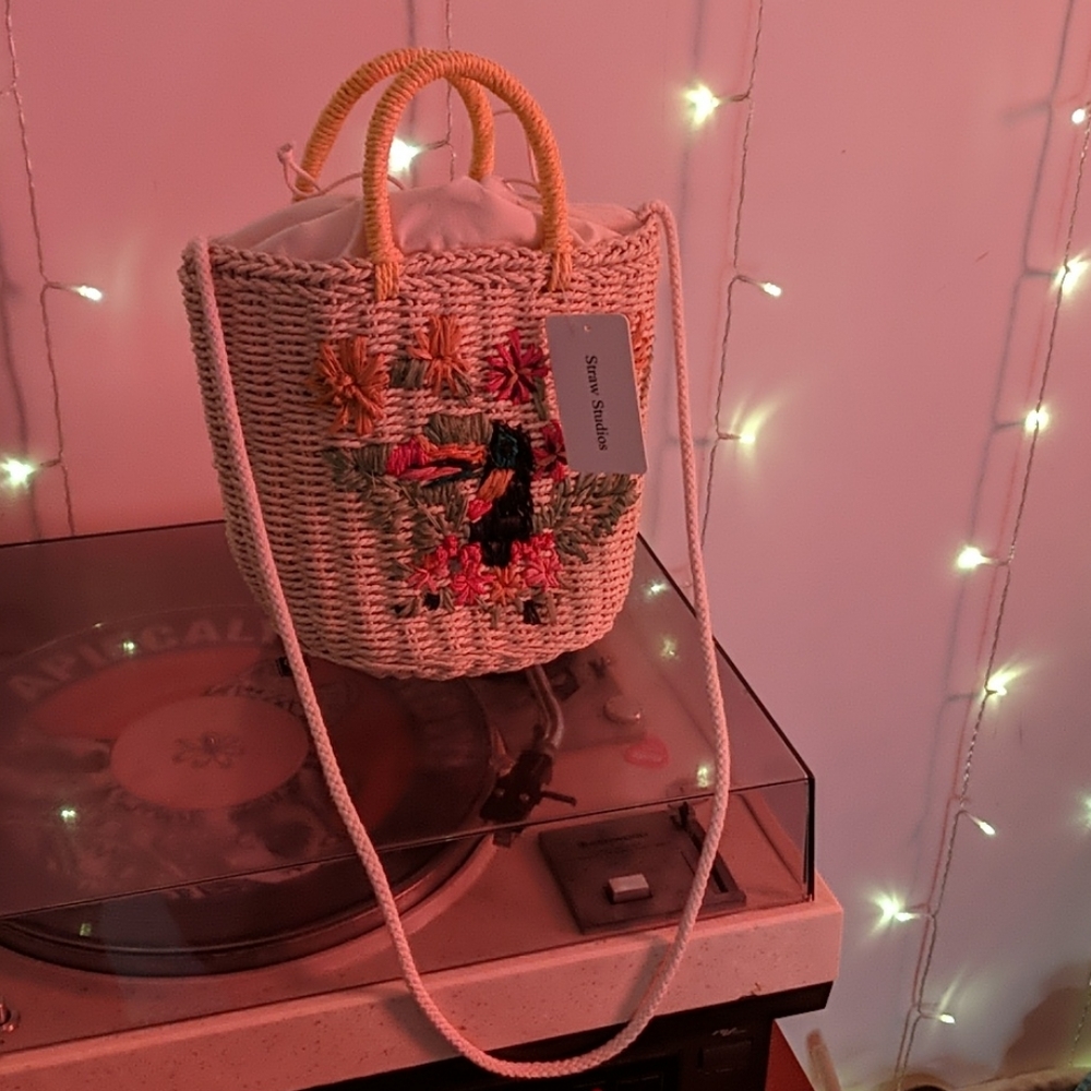 Straw studios hand bag